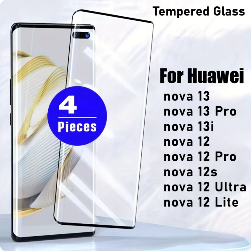 Huawei Nova 12 - Protecteur d'écran, 4 paquets de verre