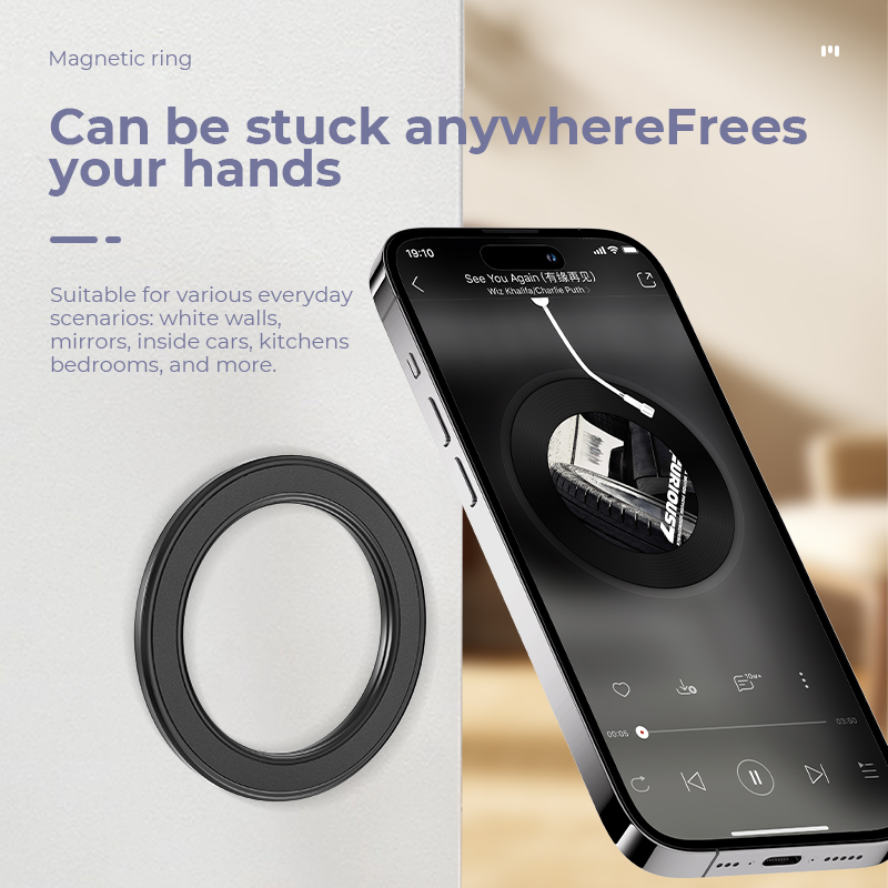 Phone Accessories - Pour Magsafe anneau magnétique fort support