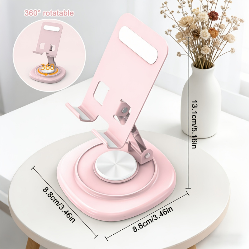 Desk Phone Stand - Support de téléphone rotatif en métal