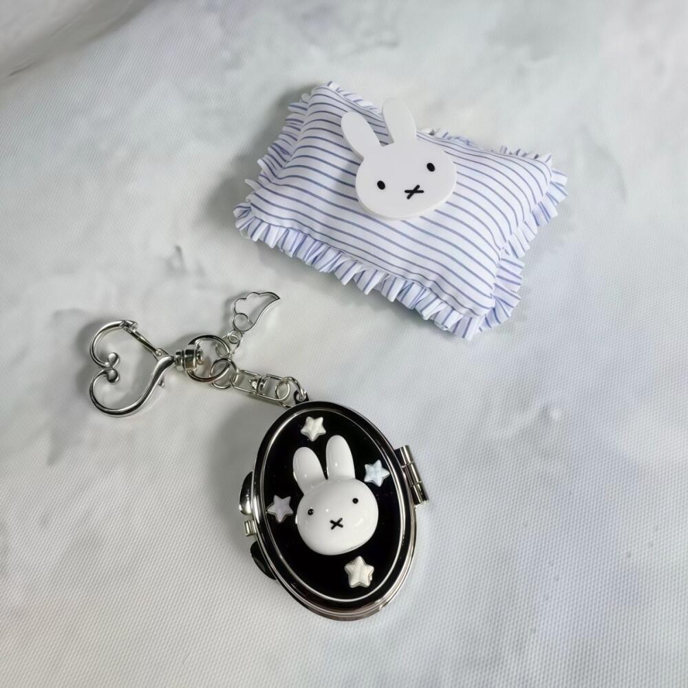 Phone Accessories Chain - Miroir de maquillage Kawaii Miffy, miroir