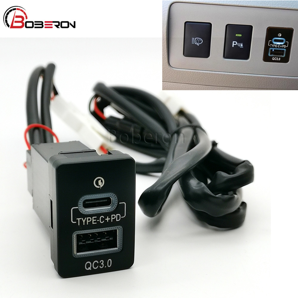 Phone Accessories Types - Chargeur double USB QC3.0 pour voiture
