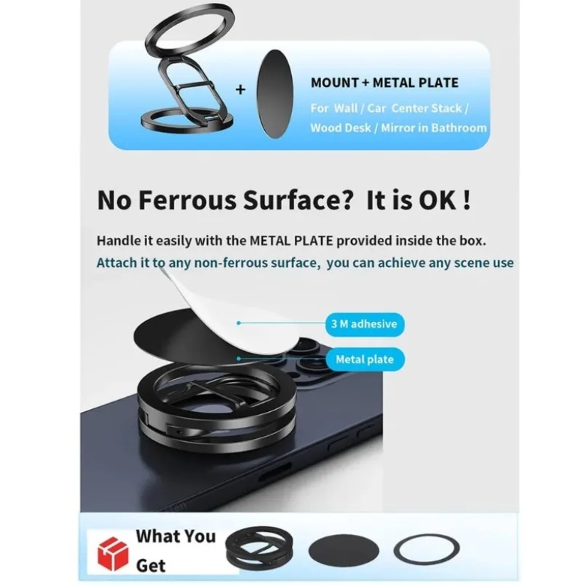 Support de téléphone pliable à - Desk Phone Stand avis et prix