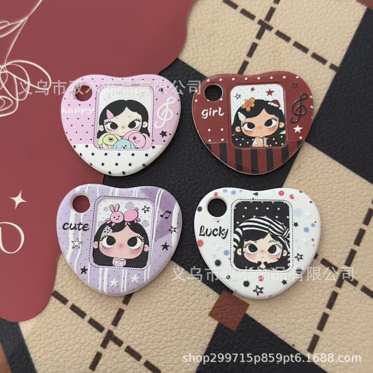 10 pièces de perles imprimées  - Phone Accessories Chain avis et prix