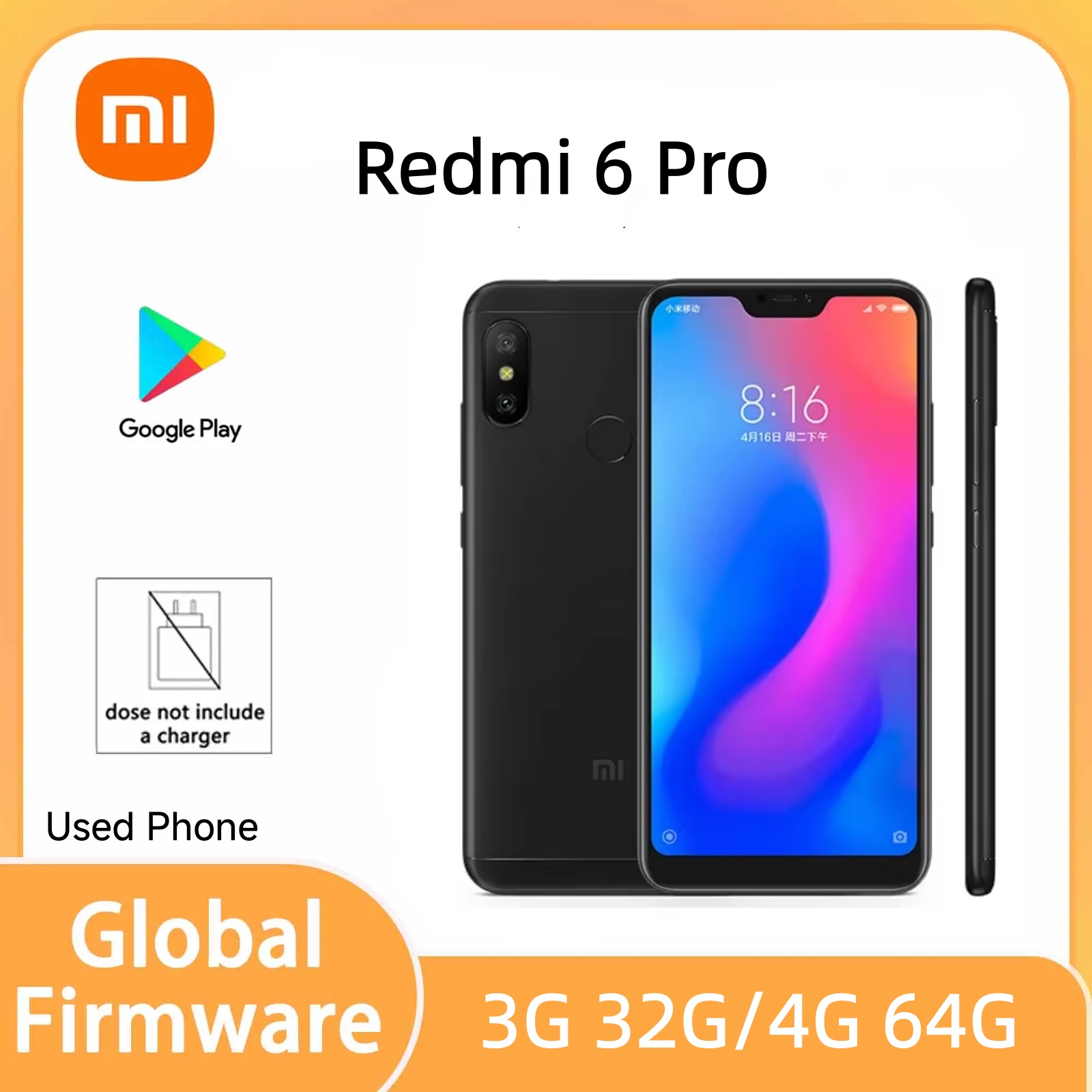 Xiaomi Redmi 6 Pro 4g 64g Télé - Phone Accessories Display avis et prix
