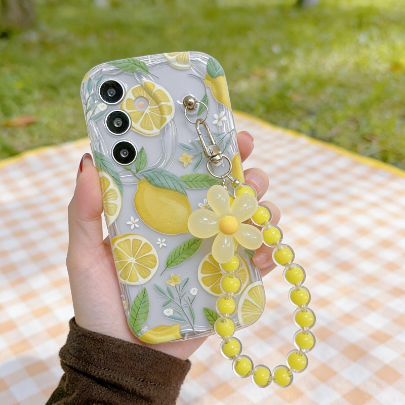 Coque de téléphone avec cordon - Yellow Phone Accessories avis et prix