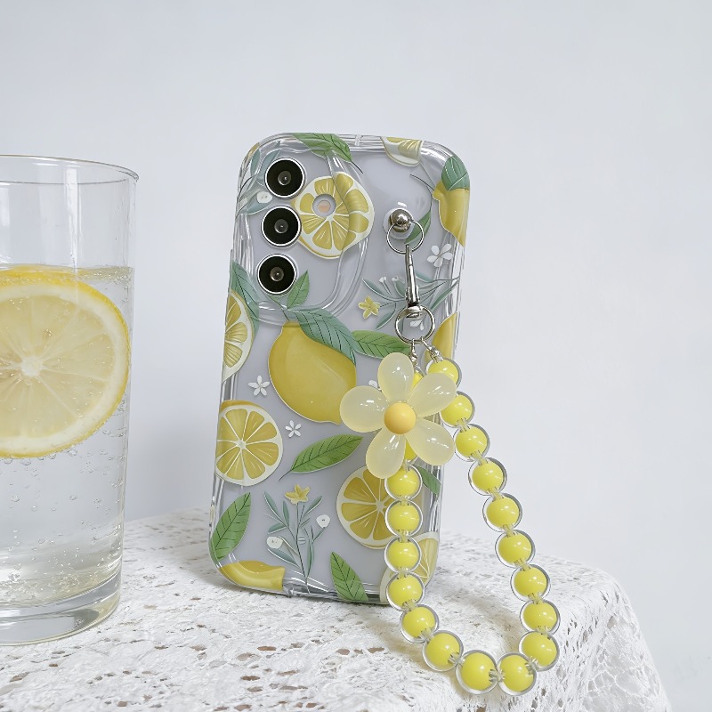 Coque de téléphone avec cordon - Yellow Phone Accessories avis et prix