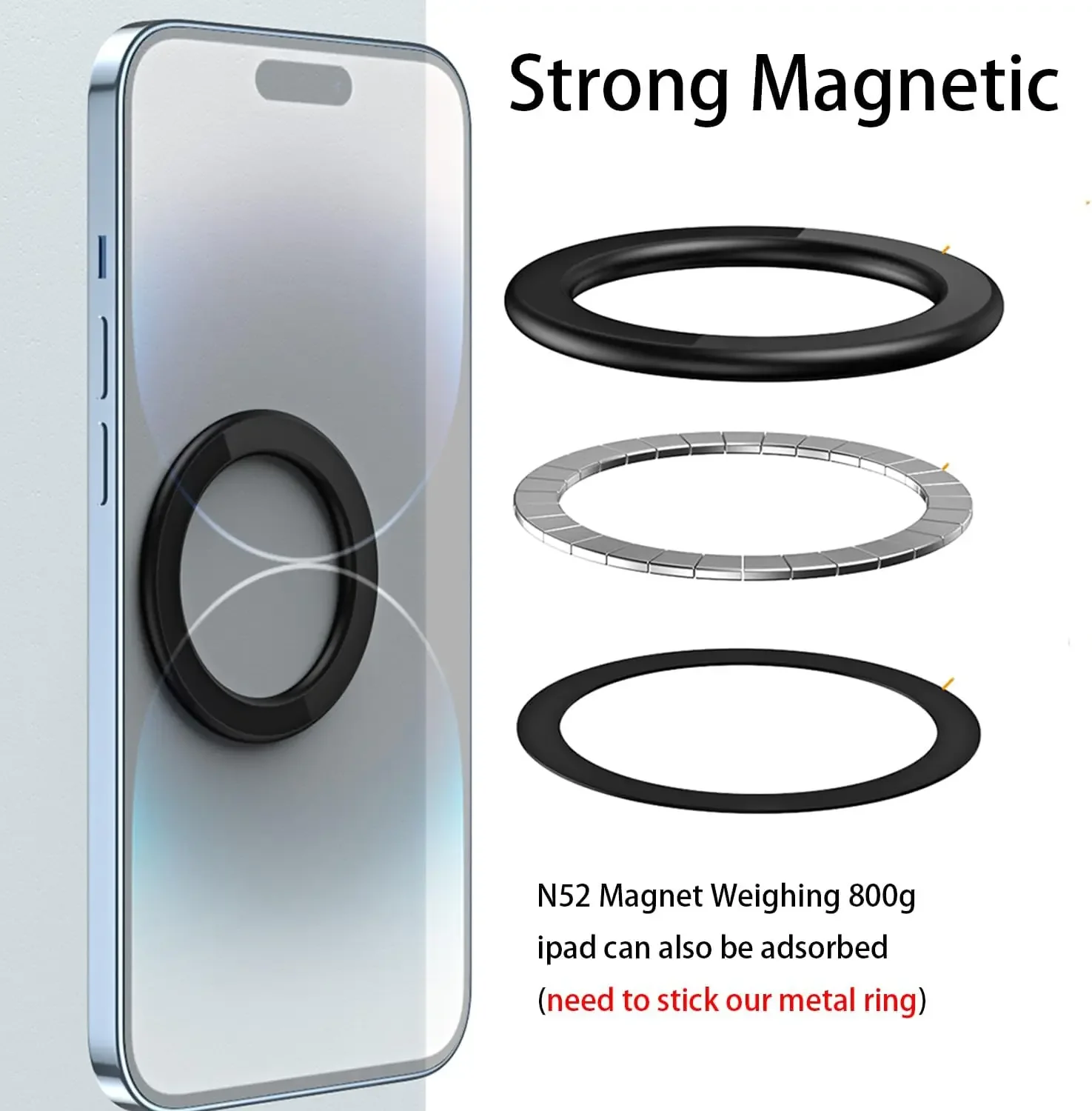 Support magnétique adhésif pou - Phone Accessories avis et prix
