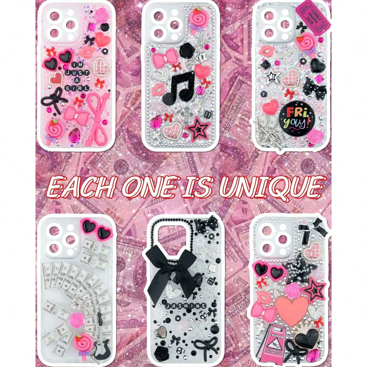 Kit de 1050 breloques pour coq - Phone Accessories Kit avis et prix