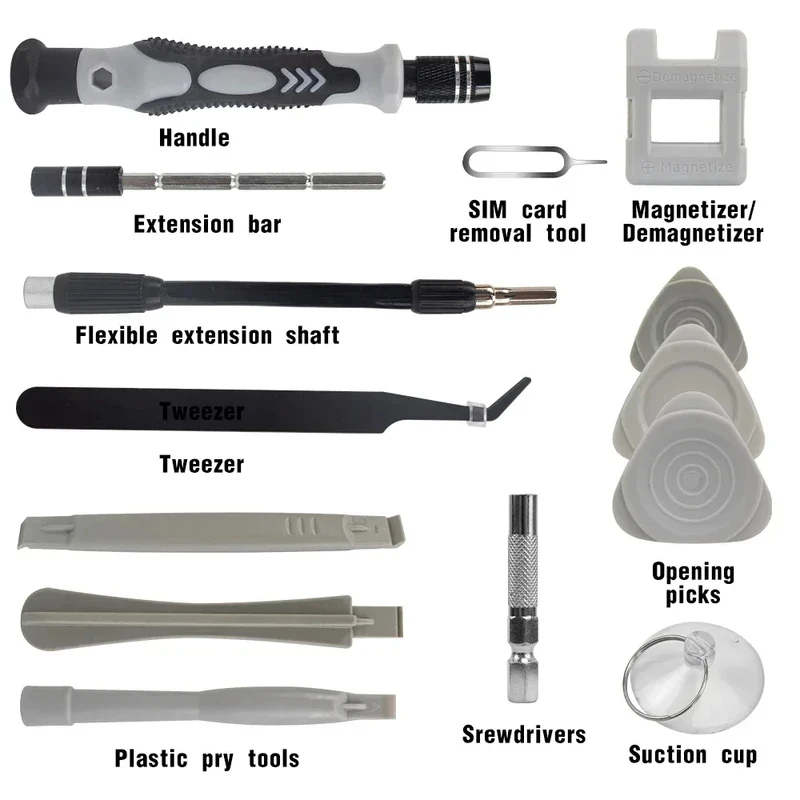 Kit de tournevis magnétique po - Phone Accessories Kit avis et prix