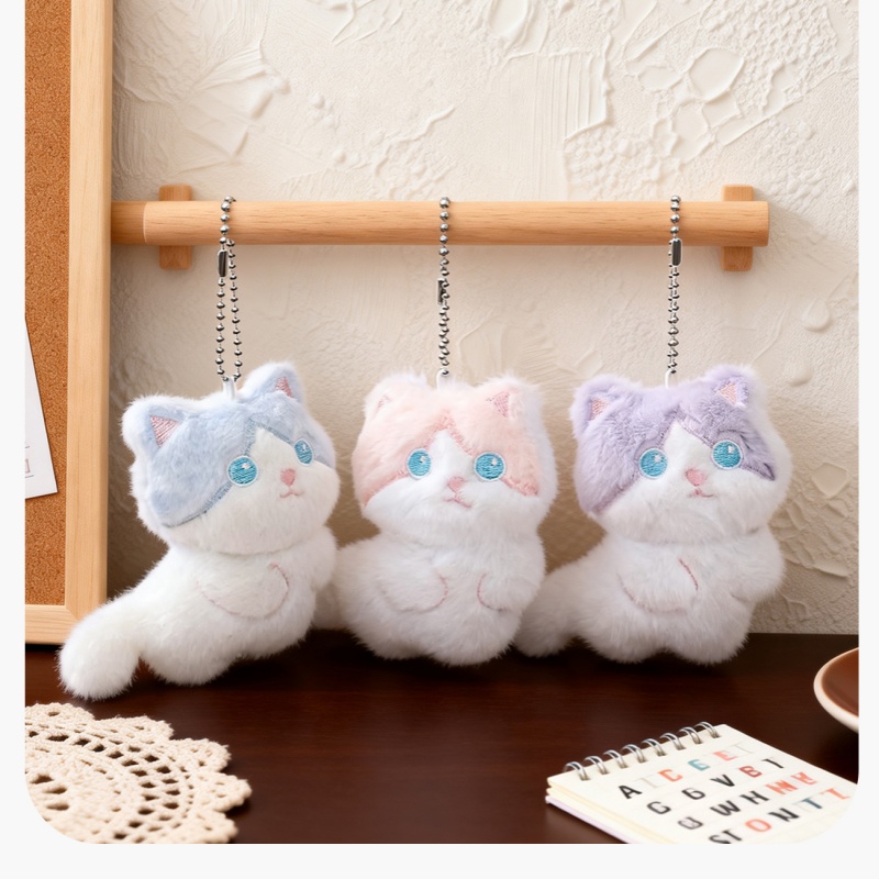   Porte-clés en peluche chat c - Phone Accessories China avis et prix