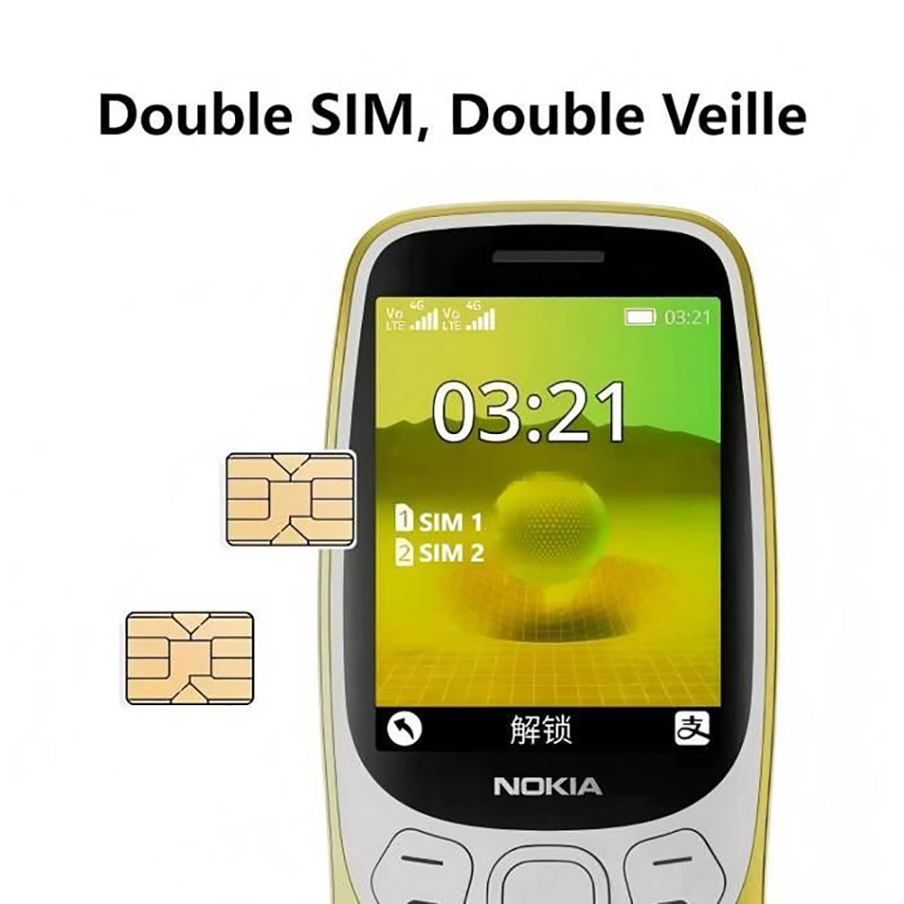 Téléphone Nokia 3210 4G, doubl - Phone Accessories Display avis et prix